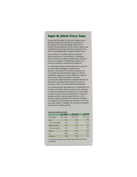 Jugo de Avena 200 ml Salus