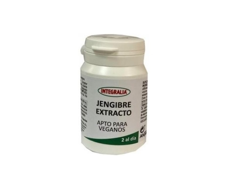 Jengibre extracto Vegan 60 cápsulas Integralia