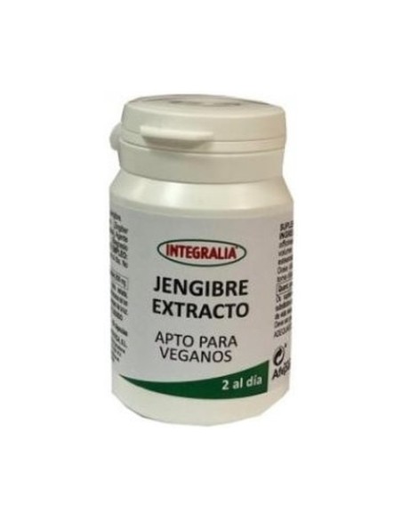 Jengibre extracto Vegan 60 cápsulas Integralia