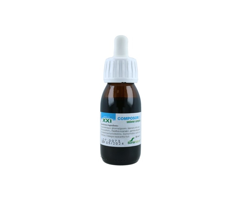 Composor 05 Valeriana Sedaner Complex Formula XXI 50 ml Soria Natural
