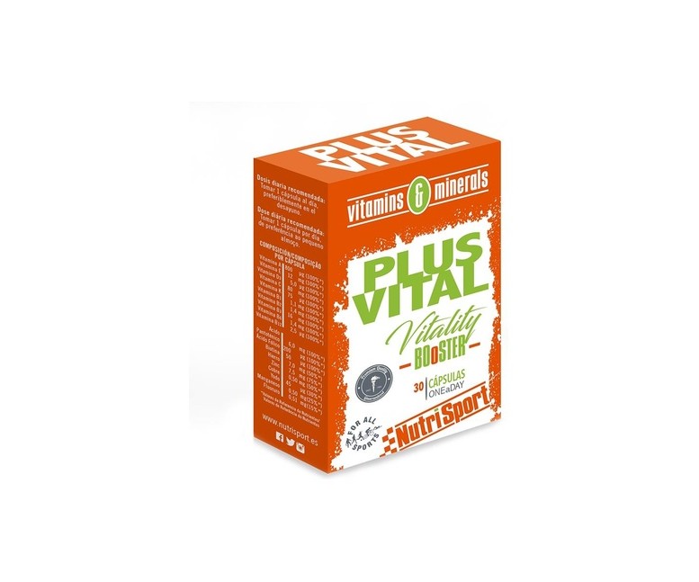 Plusvital cn 30 cápsulas Nutrisport