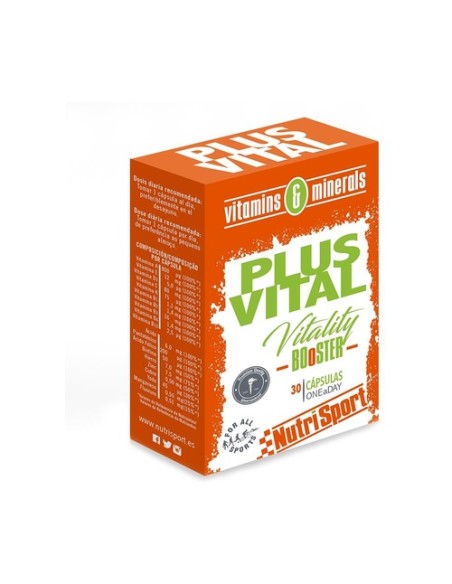 Plusvital cn 30 cápsulas Nutrisport