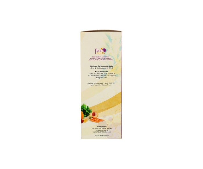 Ferro Fruits Jarabe 500 ml Cfn