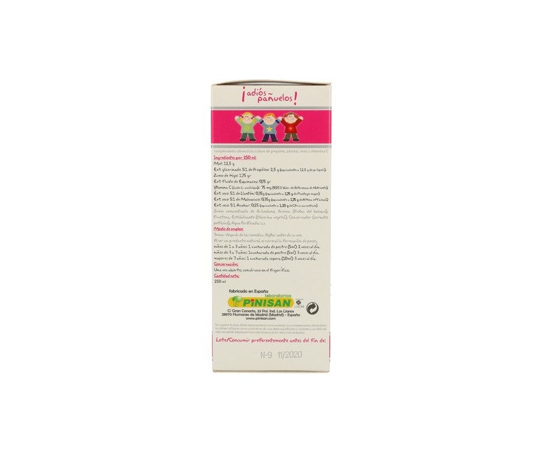 Adios Pañuelos Itos Jarabe 250 ml Pinisan