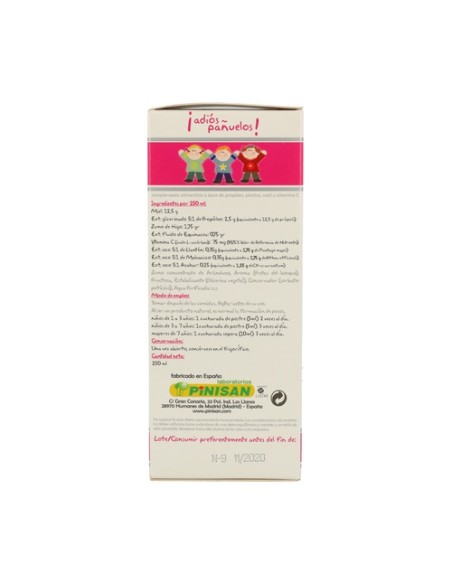 Adios Pañuelos Itos Jarabe 250 ml Pinisan