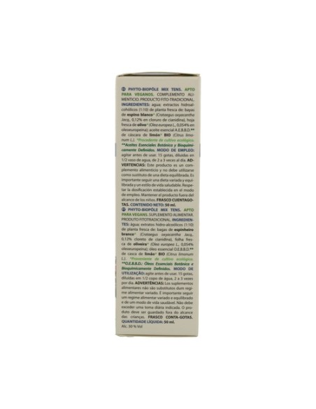 Phytobiopole Mix Tens 6 (Tensión) 50 ml (Limón - Oliva) Intersa