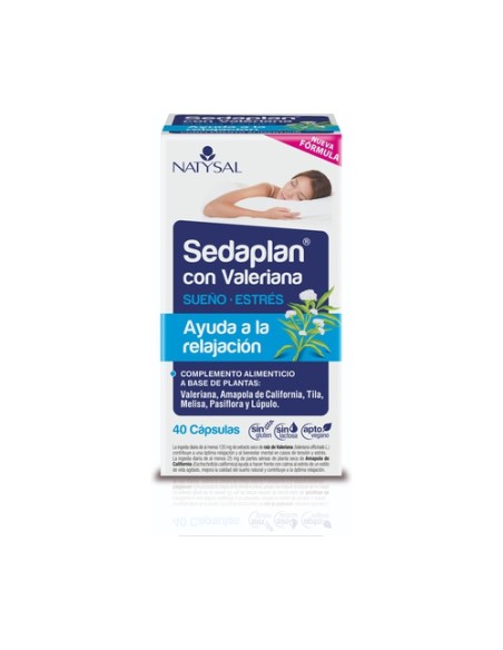 Sedaplan 40 cápsulas Natysal