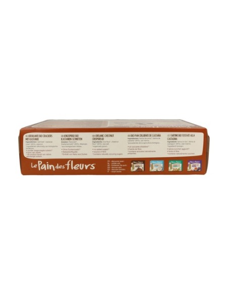 Tostadas Crujientes de Castaña Bio Sin Gluten 300 g Le Pain des Fleurs