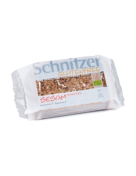 Pan fermentado de trigo sarraceno Sésamo sin gluten 250 g Schnitzer