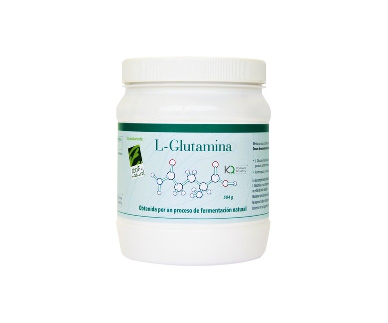 L-Glutamina 504 g de polvo 100% Natural