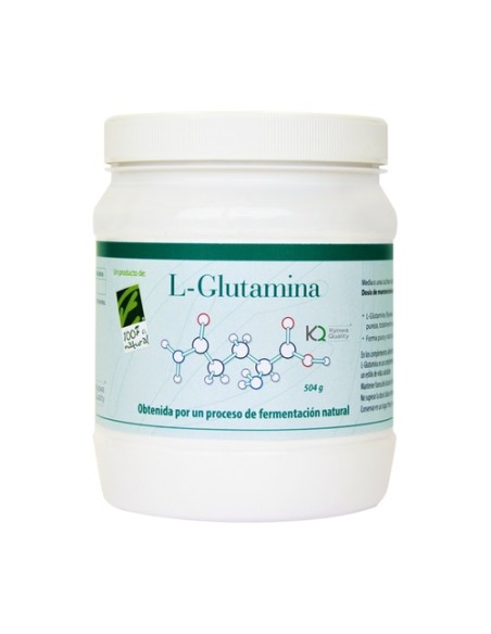L-Glutamina 504 g de polvo 100% Natural