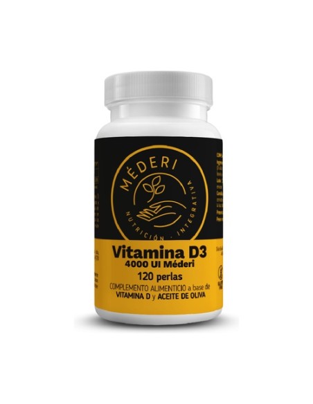 Vitamina D3 4000 UI 120 perlas Méderi