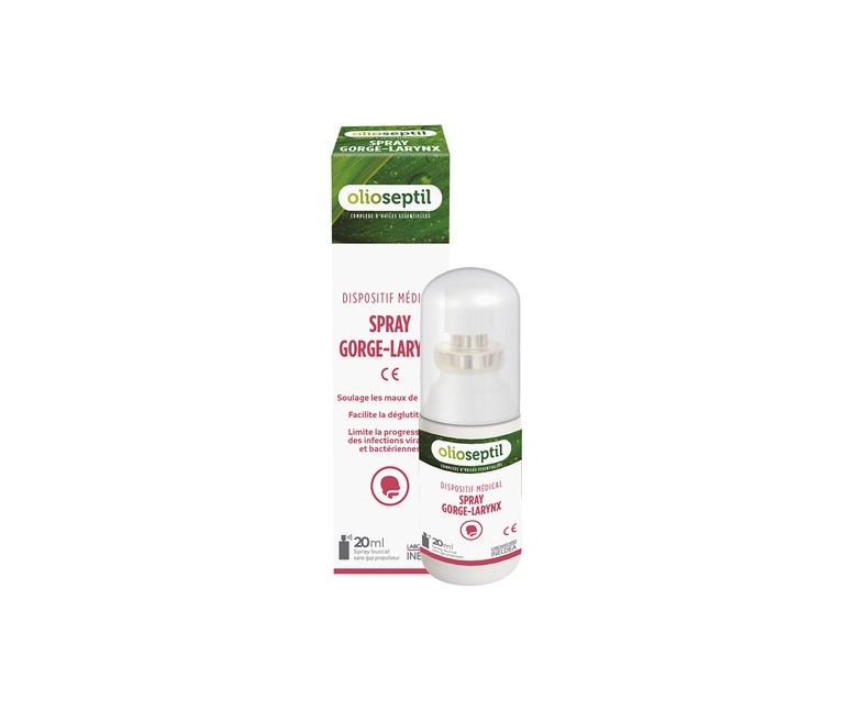 Spray Garganta-laringe 20 ml Olioseptil