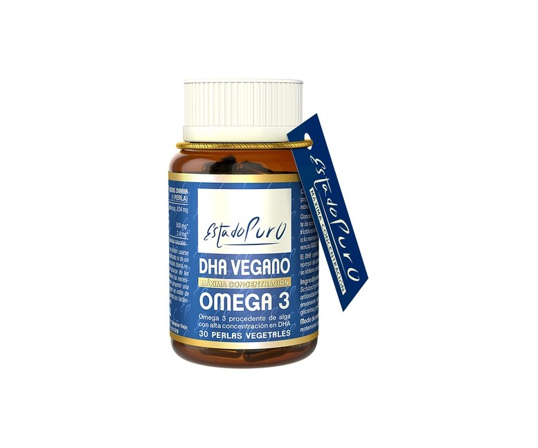 DHA Vegano Omega 3 30 perlas Estado Puro