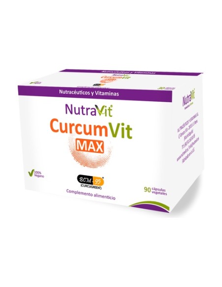 Curcumvit Max BCM-95 90 cápsulas de 720mg NutraVit