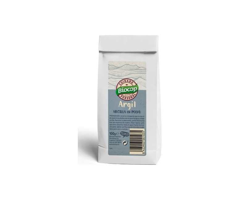 Arcilla Blanca 100 g de polvo Biocop
