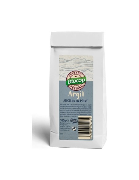 Arcilla Blanca 100 g de polvo Biocop