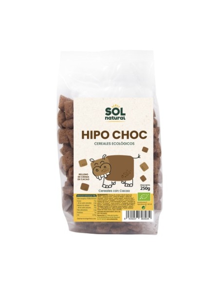 Cereales hipo choc rellenos de chocolate Bio 250 g Sol Natural