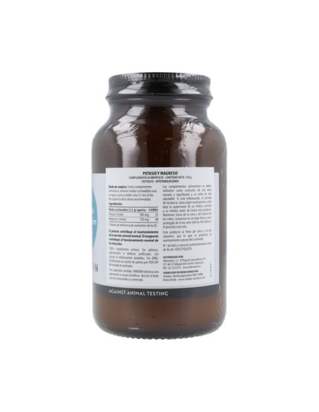 Potasio y Magnesio 150 g Viridian