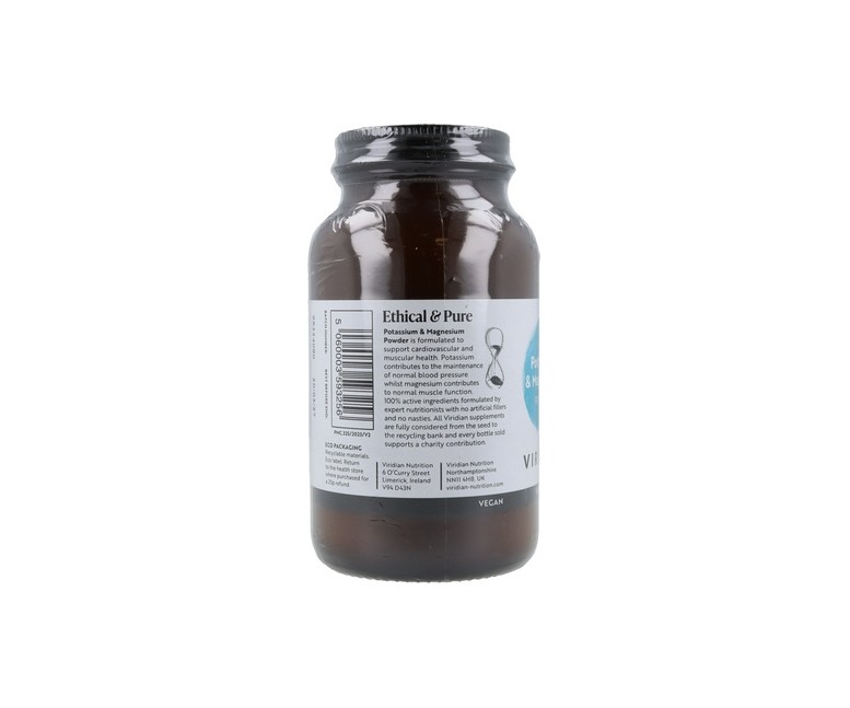 Potasio y Magnesio 150 g Viridian