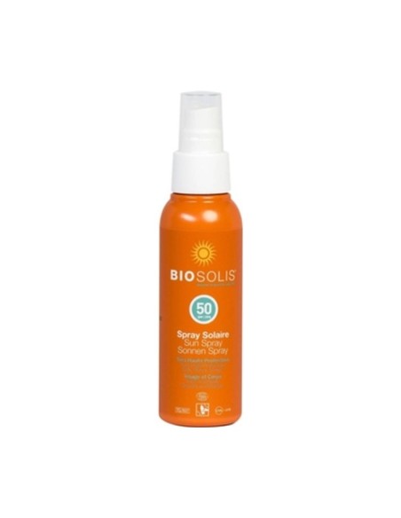 Spray solar SPF50+ Bio 100 ml de crema Biosolis