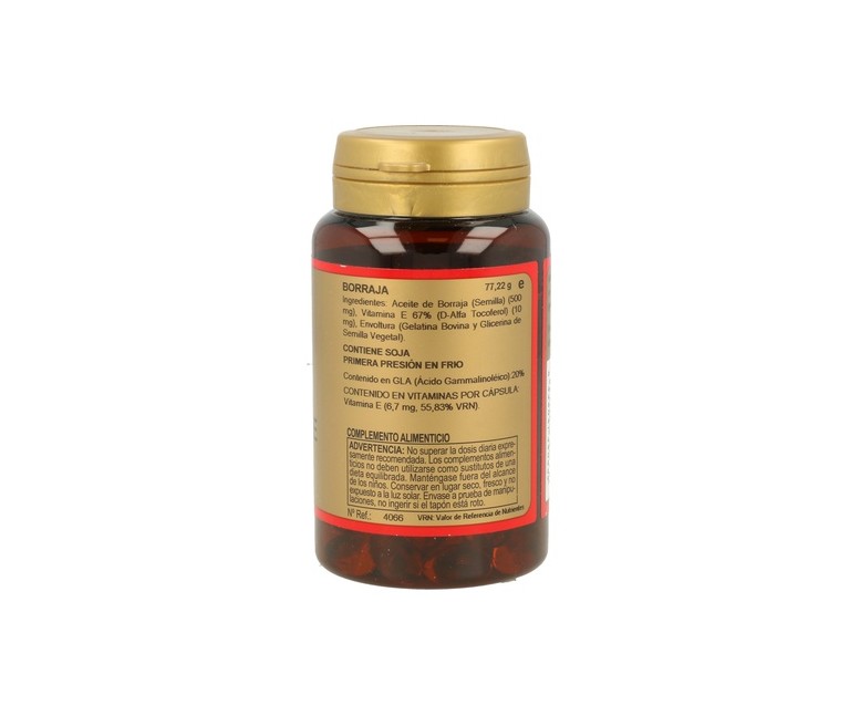 Borraja 110 perlas de 710mg Obire
