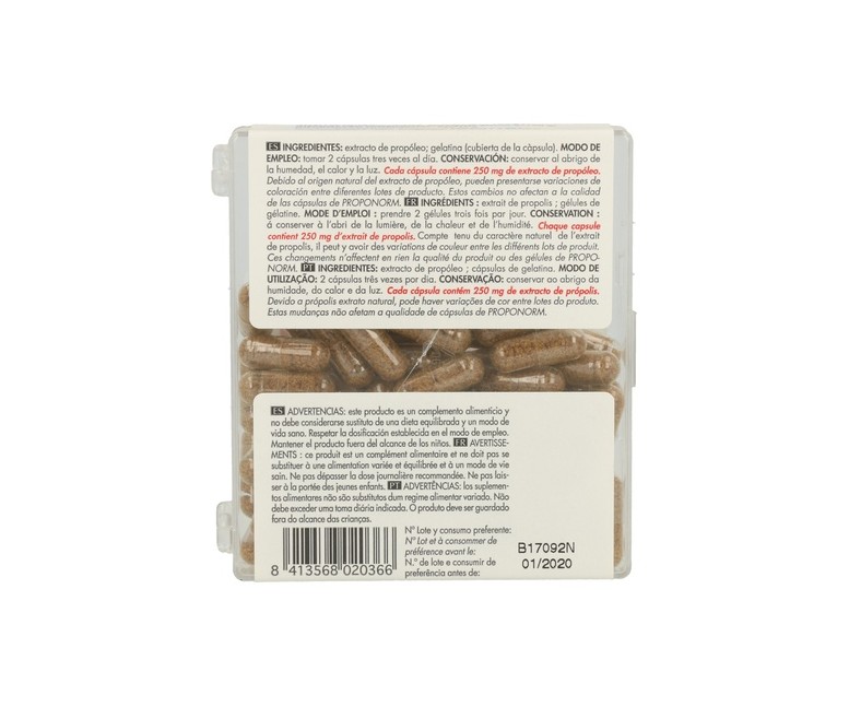 Aprolis Proponorm 60 cápsulas (250ml) Intersa