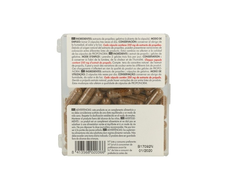 Aprolis Proponorm 60 cápsulas (250ml) Intersa