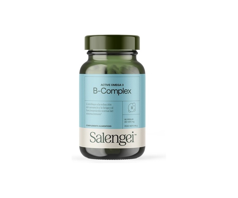 Active omega 3 b-complex 60 perlas de 1400mg Salengei
