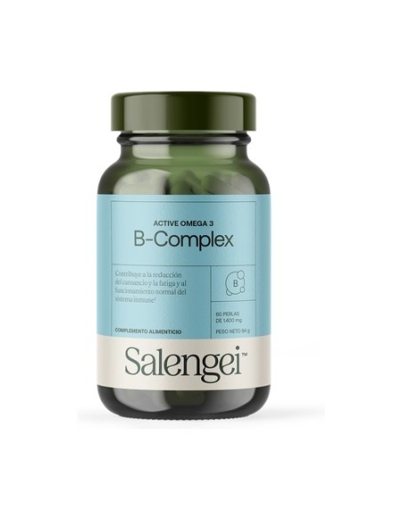 Active omega 3 b-complex 60 perlas de 1400mg Salengei
