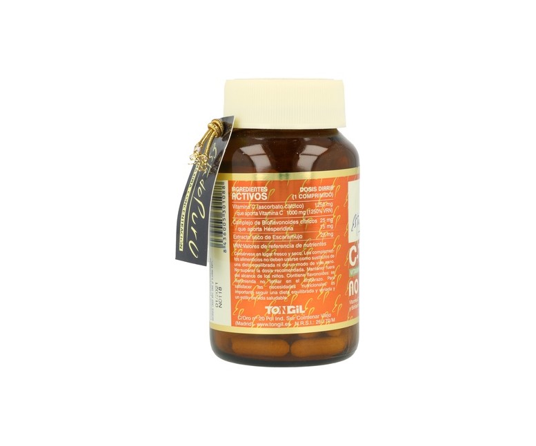Vitamina C-1000 (no ácida) 100 comprimidos de 1400mg Estado Puro