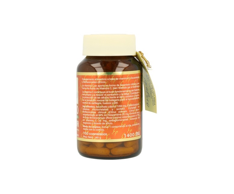 Vitamina C-1000 (no ácida) 100 comprimidos de 1400mg Estado Puro