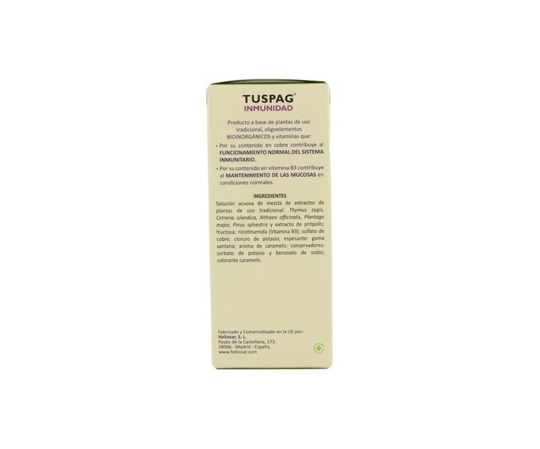 Tuspag Inmunidad 150 ml Heliosar