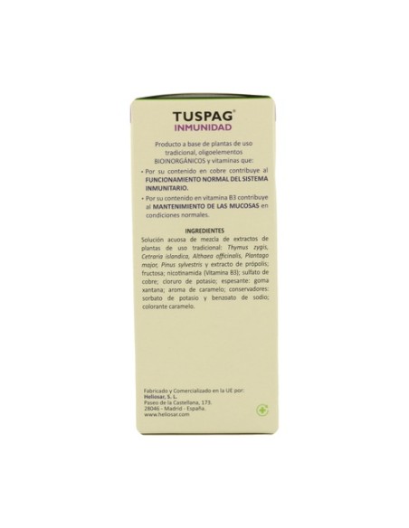 Tuspag Inmunidad 150 ml Heliosar