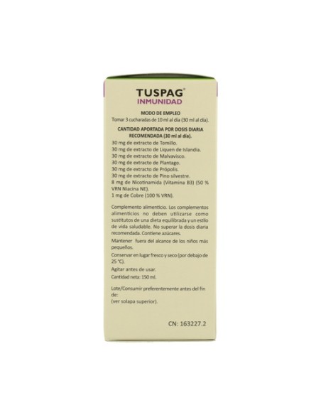 Tuspag Inmunidad 150 ml Heliosar