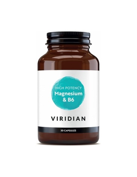 Magnesio Citrato con Vitamina B6 30 cápsulas Viridian