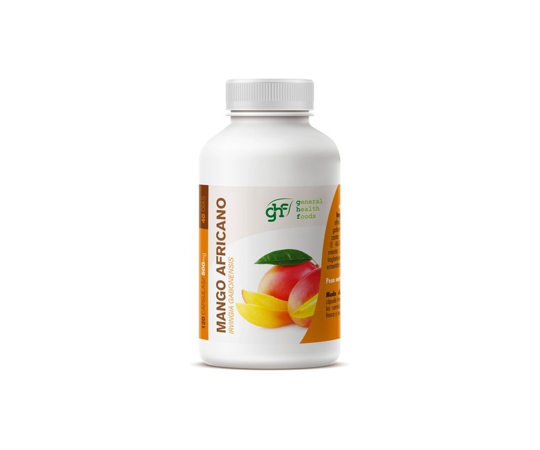 Mango africano control del apetito 120 cápsulas de 500mg GHF