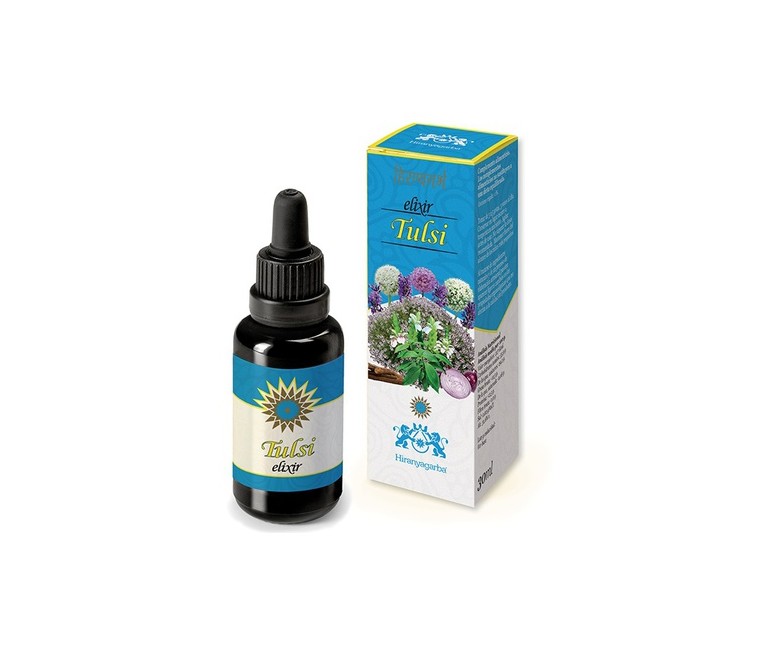 Elixir tulsi 30 ml de elixir floral Hiranyagarba