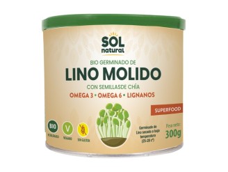 Germinado de lino molido con semillas de chía Bio