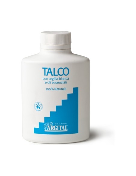 Talco con arcilla blanca y aceite esencial 100 g de polvo Argital