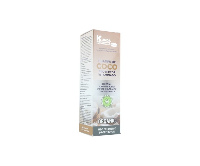 Champú Coco Cabellos Rubios 250 ml (Papaya) Kunda