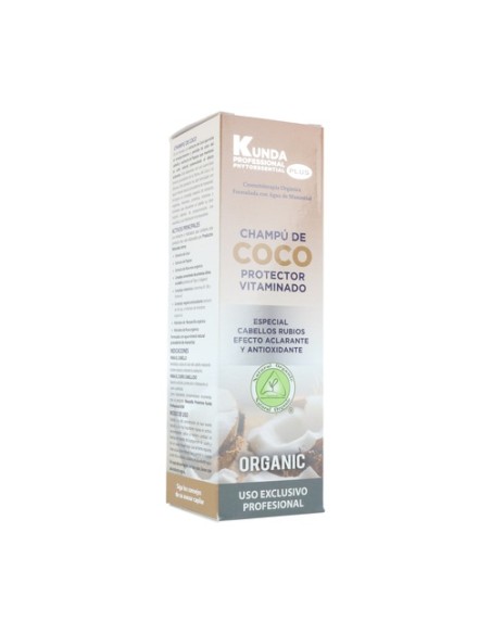 Champú Coco Cabellos Rubios 250 ml (Papaya) Kunda