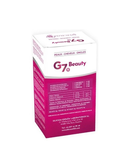 Silicium G7 Beauty 60 comprimidos Silicium España