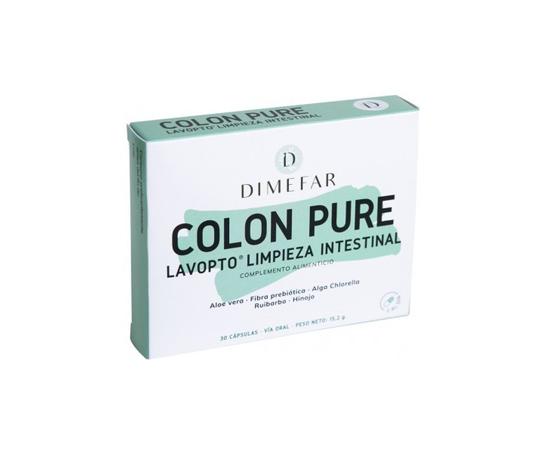 Colon Pure Lavopto 30 cápsulas Dimefar