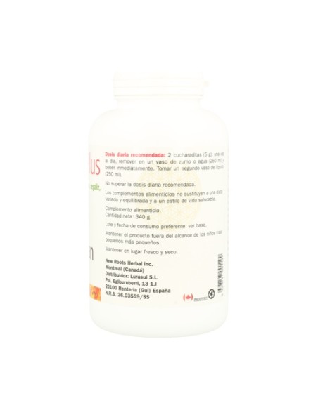 Psyllium Plus Enriquecido con Fos 340 g Sura Vitasan