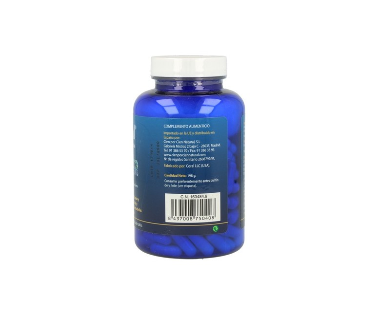 Coral Natural 180 cápsulas 100% Natural