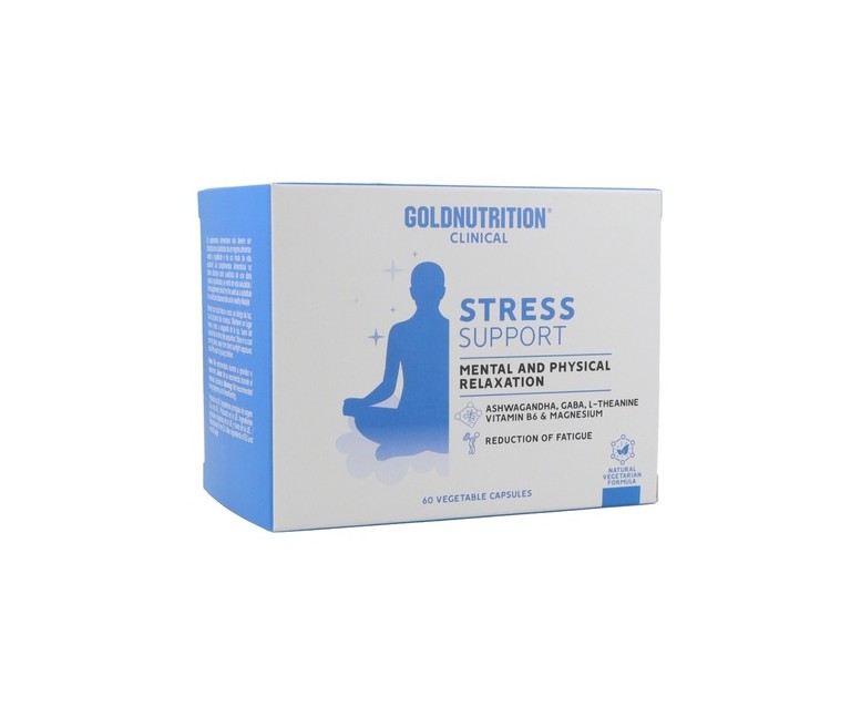 Stress support 60 cápsulas vegetales Gold Nutrition