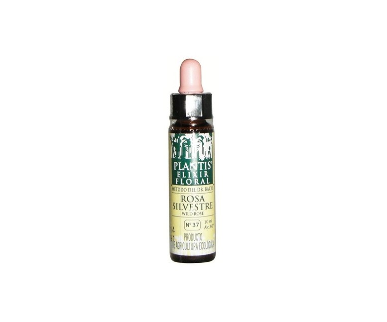 Flores De Bach Rosa Sil-37 Elixir Floral Eco 10 ml de elixir floral Plantis