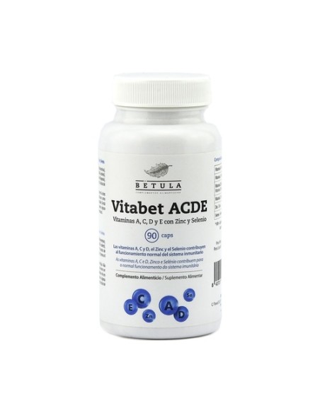 Vitabet ACDE 90 cápsulas Betula