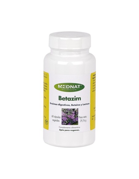 Betazim 60 cápsulas vegetales Mednat